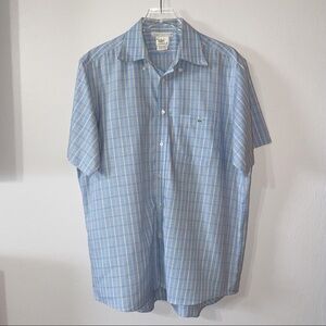 Lacoste Casual Button Down Short Sleeve Shirt